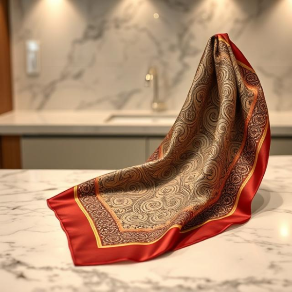 "Timeless Elegance – Luxury Silk Scarves"