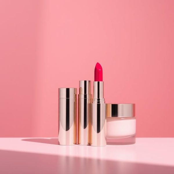 "Luxury Lipstick & Face Cream – Beauty in Simplicity"
